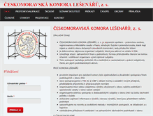 Tablet Screenshot of komoralesenaru.cz